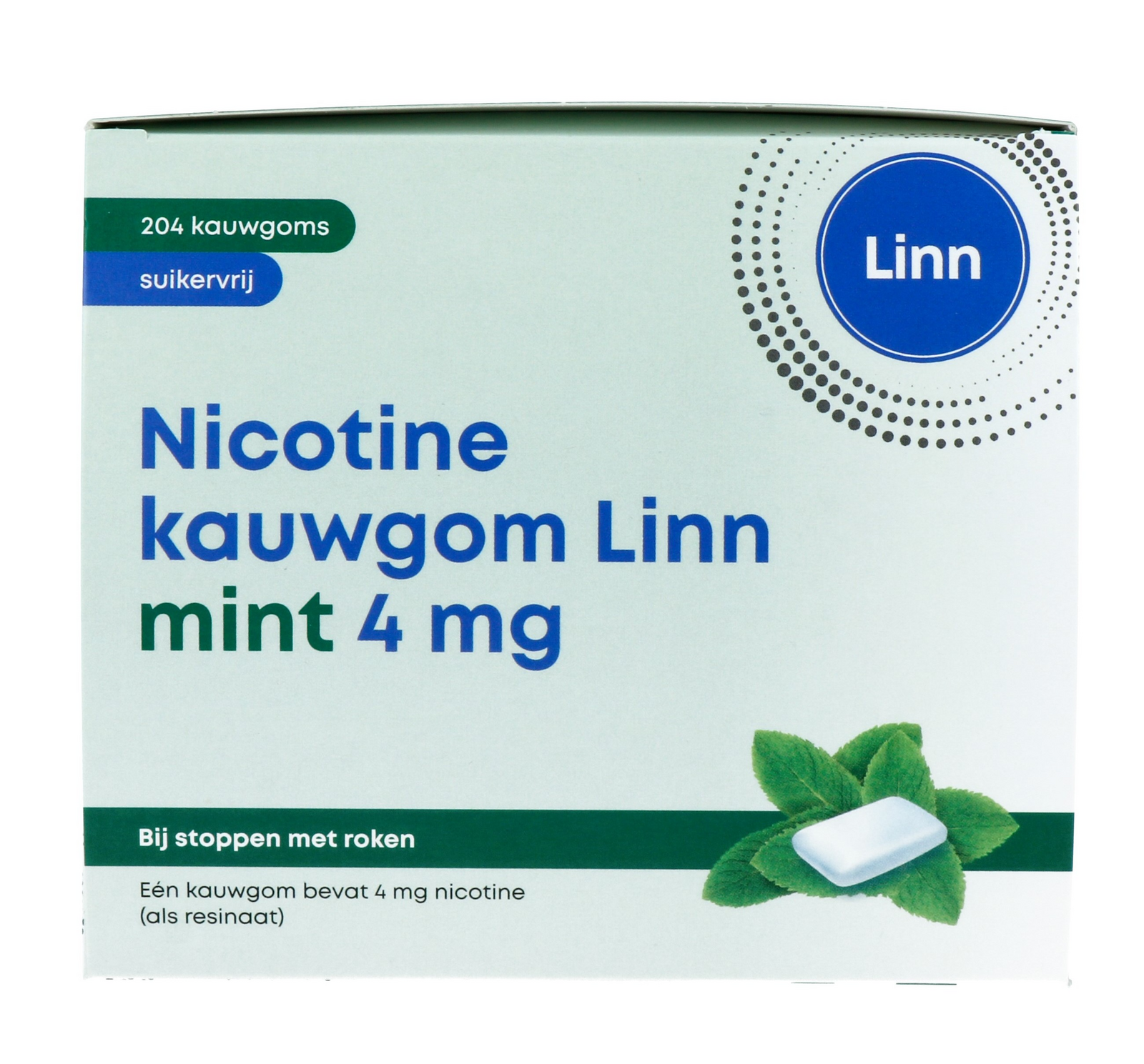 Linn Nicotine Kauwgom Mint 4mg