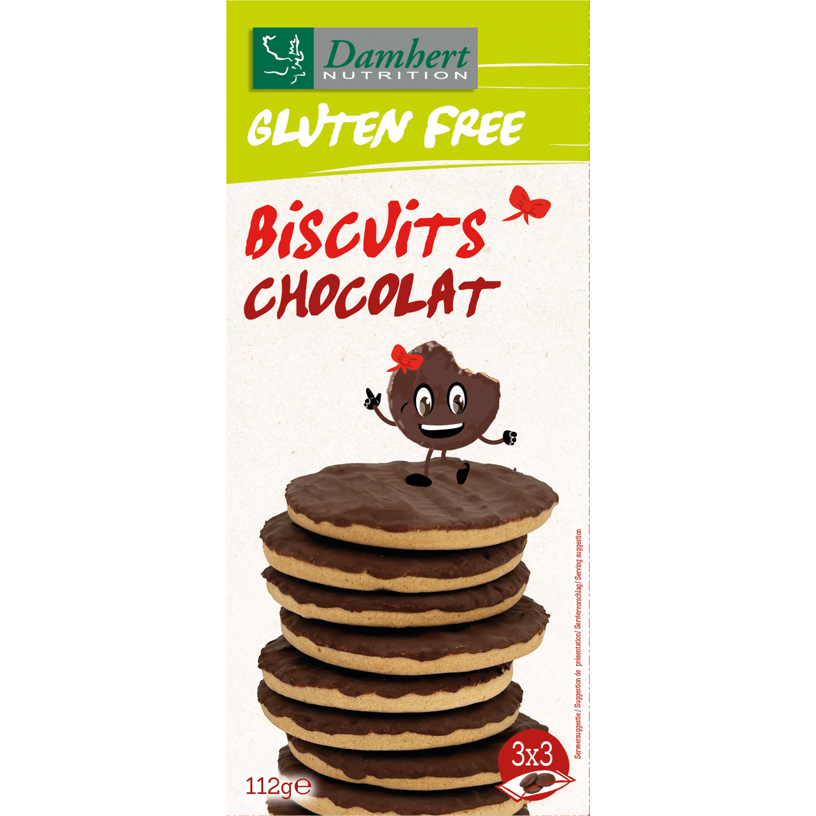Damhert Gluten Free Biscuits Chocolat