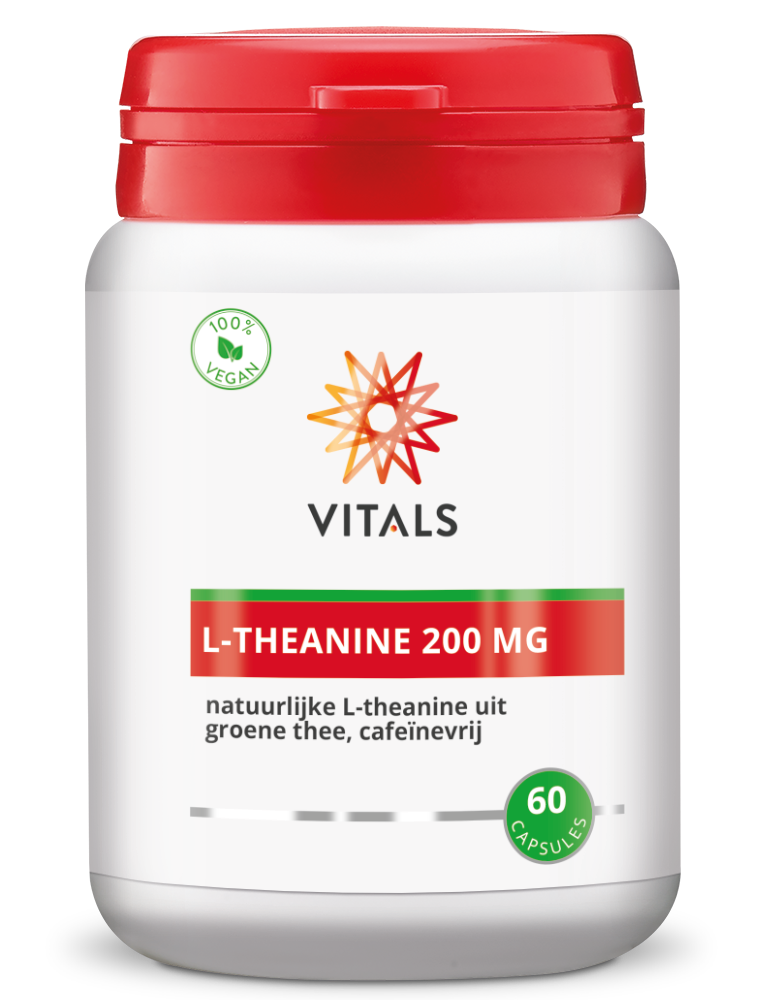 Vitals L-Theanine 200mg Capsules
