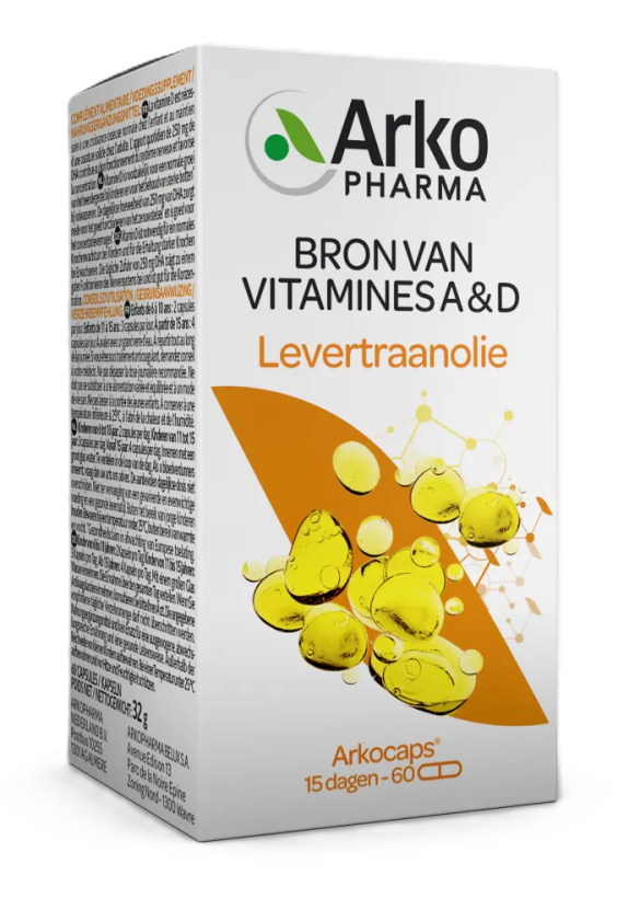 Arkocaps Levertraanolie Capsules