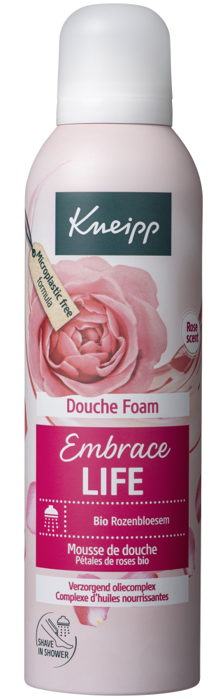 Kneipp Douche Foam Embrace Life Bio Rozenbloesem