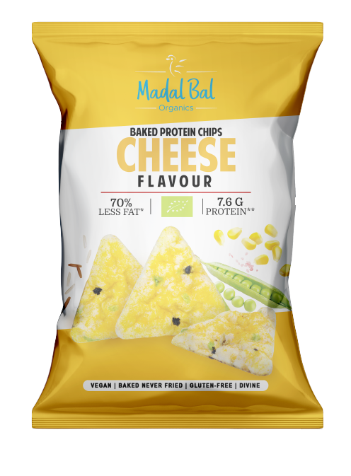 Madal Bal Baked Protein Chips Cheese Flavour