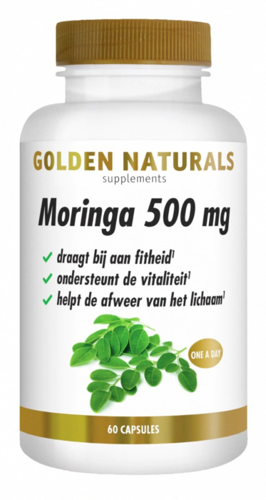 Golden Naturals Moringa 500mg Capsules