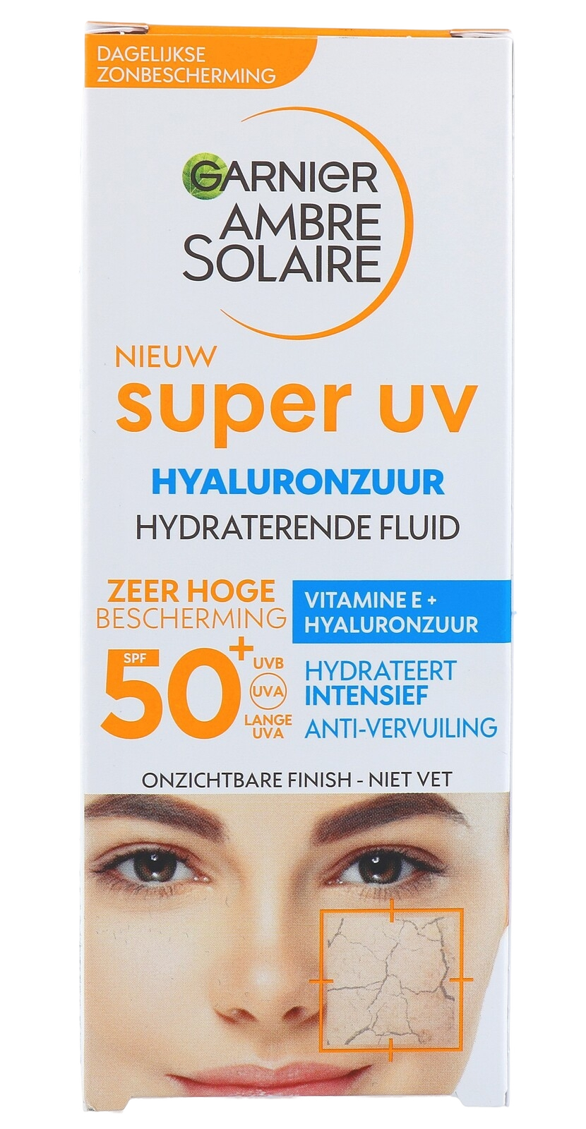 Garnier Ambre Solaire Super UV Hyaluronzuur Hydraterende Fluid SPF 50+
