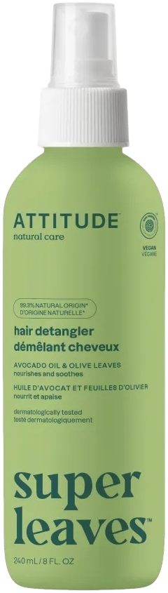Attitude Super Leaves Anti-Klit Haarspray Avocado Oil & Olive Leaves