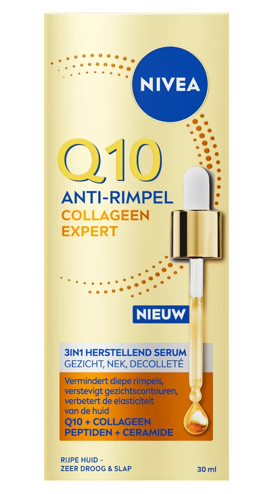 Nivea Q10 Anti-Rimpel Collageen Expert 3-in-1 Herstellend Serum