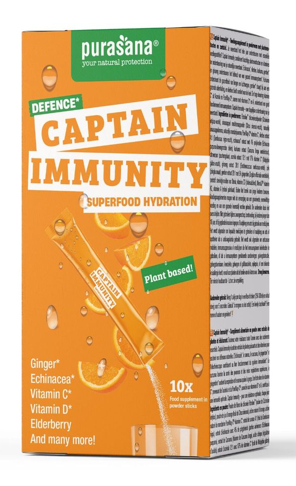 Purasana Captain Immunity Superfood Hydration Poeder