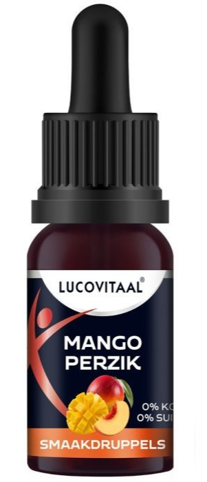 Lucovitaal Smaakdruppels Mango-Perzik