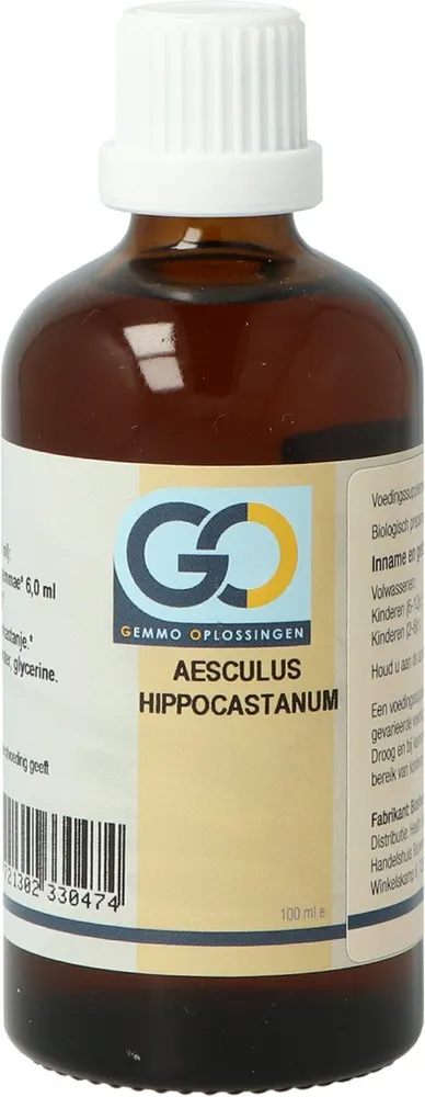 GO Gemmo Oplossingen Aesculus Hippocastanum Bio Tinctuur