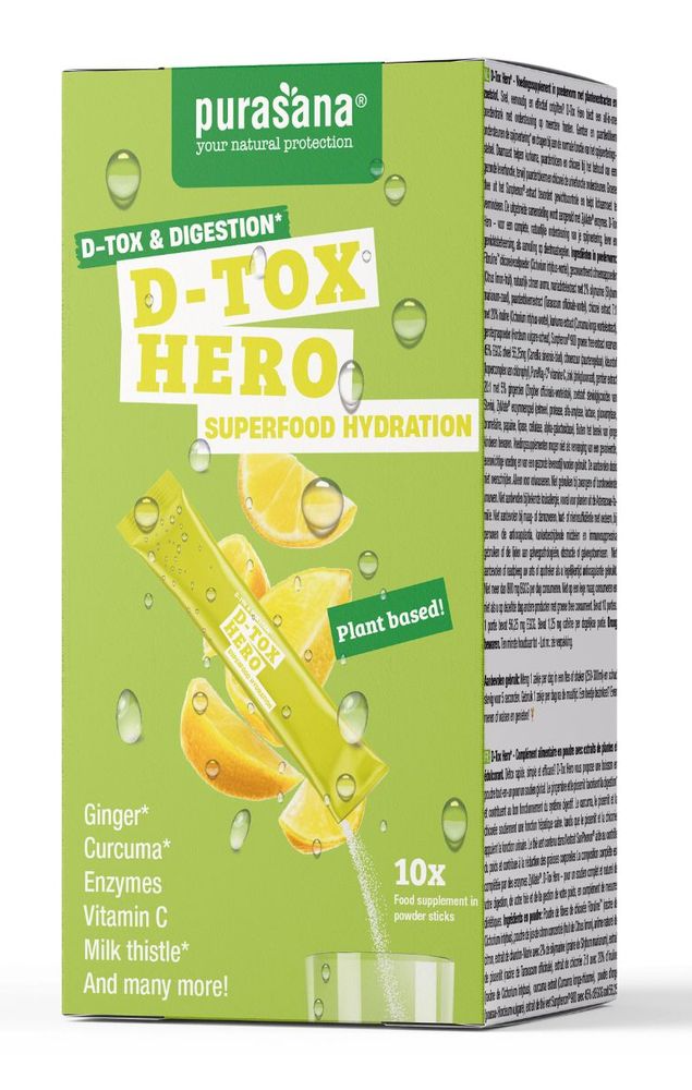 Purasana D-Tox Hero Superfood Hydration Poeder