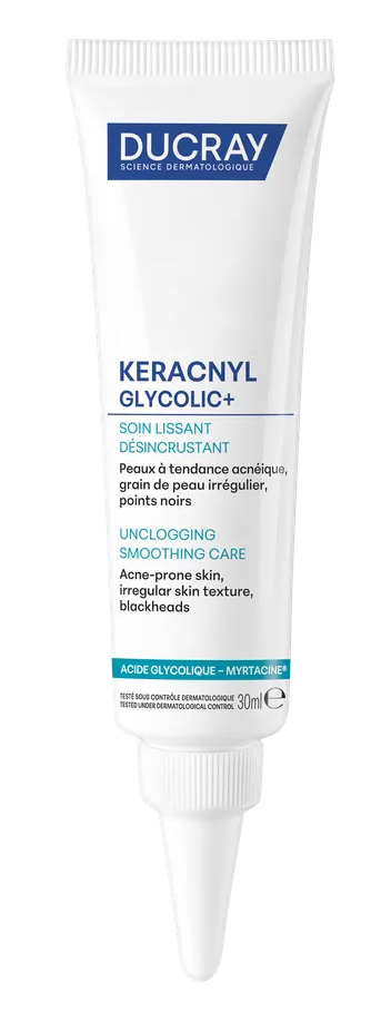 Ducray Keracnyl Glycolic+ Crème Tegen Zwarte Puntjes