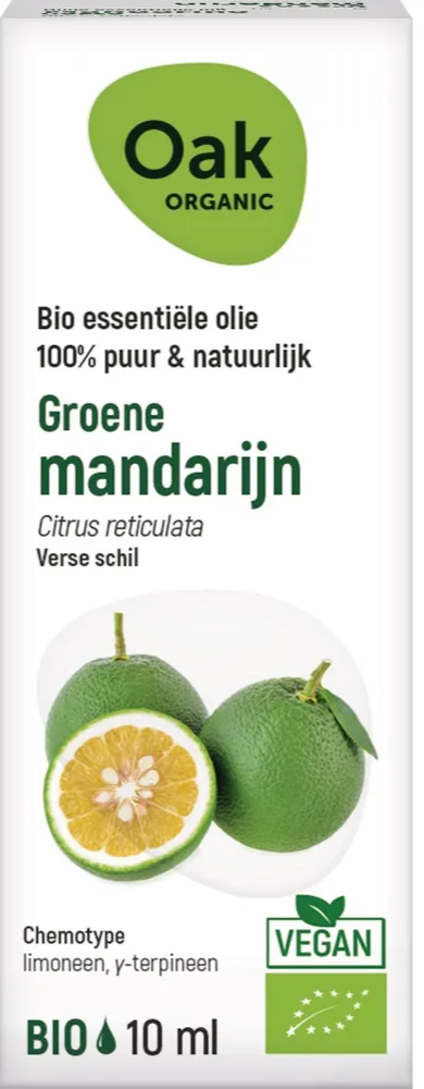 Oak Organic Groene Mandarijn Olie