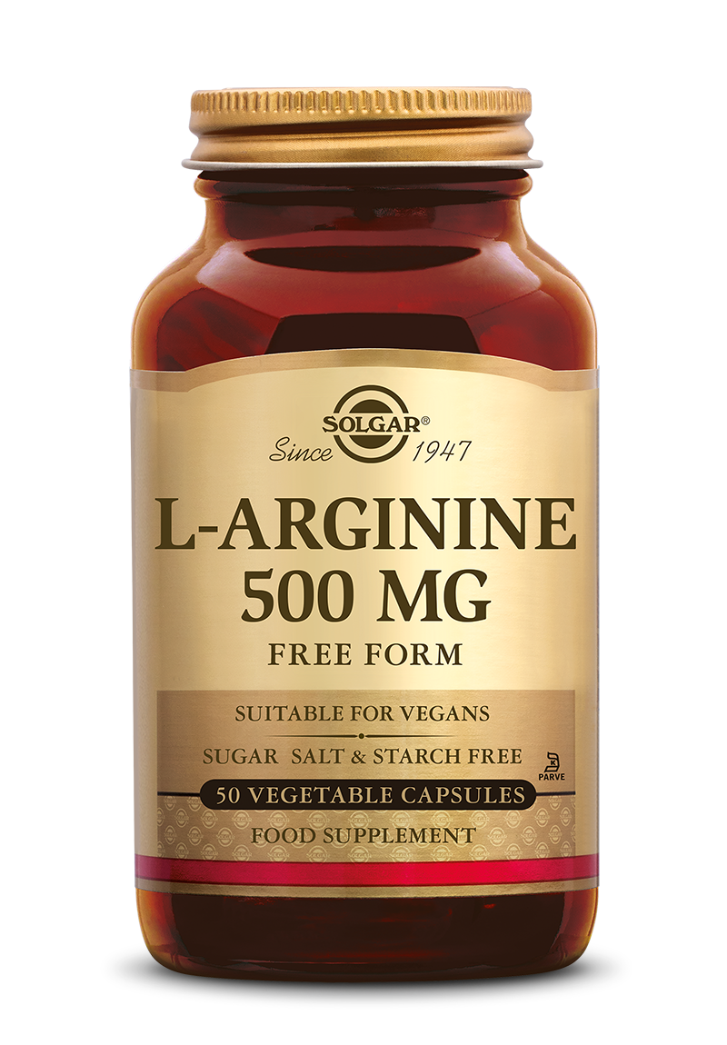 Solgar L-Arginine 500 mg Capsules