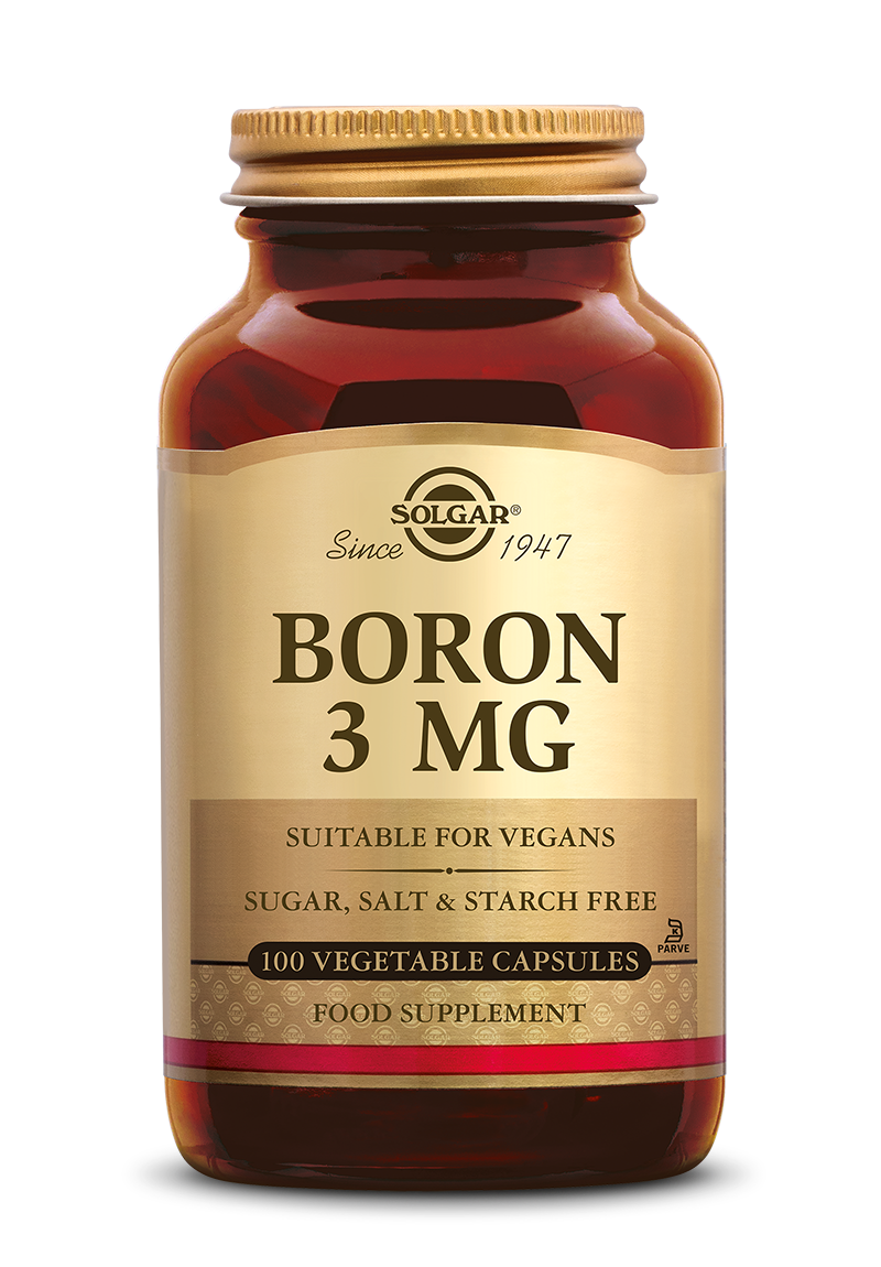 Solgar Boron (Borium) 3 mg Capsules