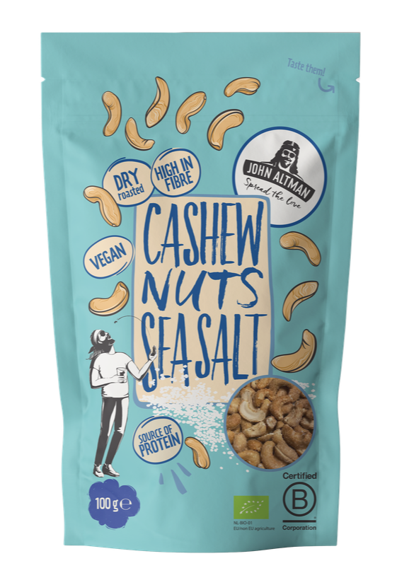 John Altman Cashew Nuts Seasalt Bio