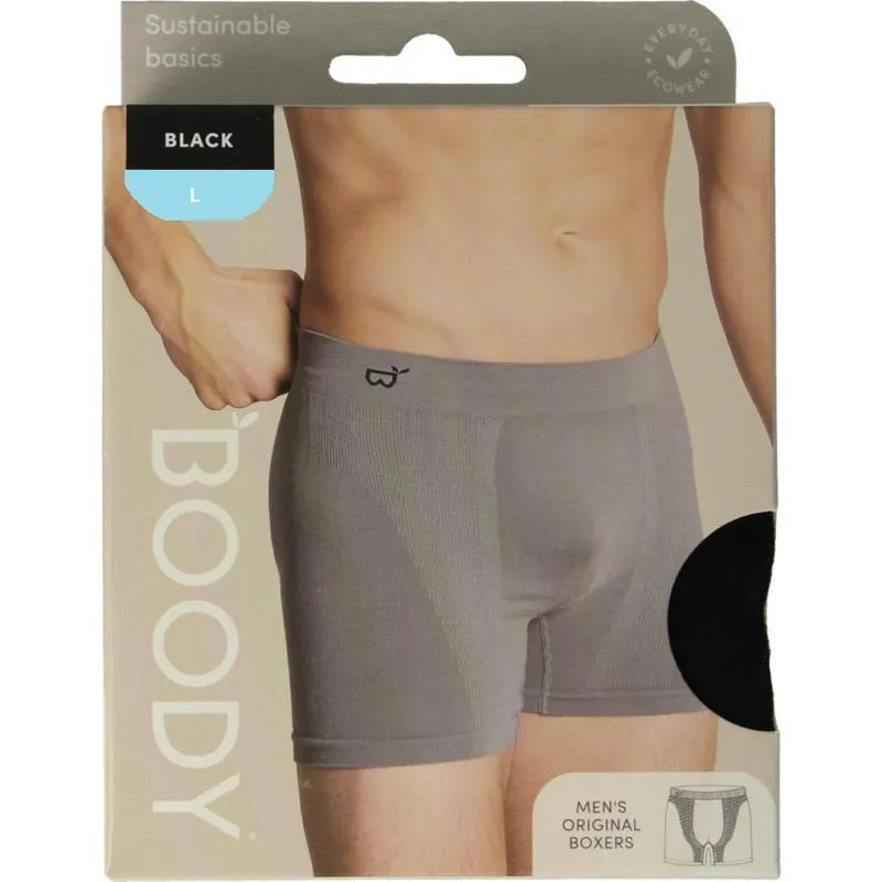 Boody Herenboxer Zwart L