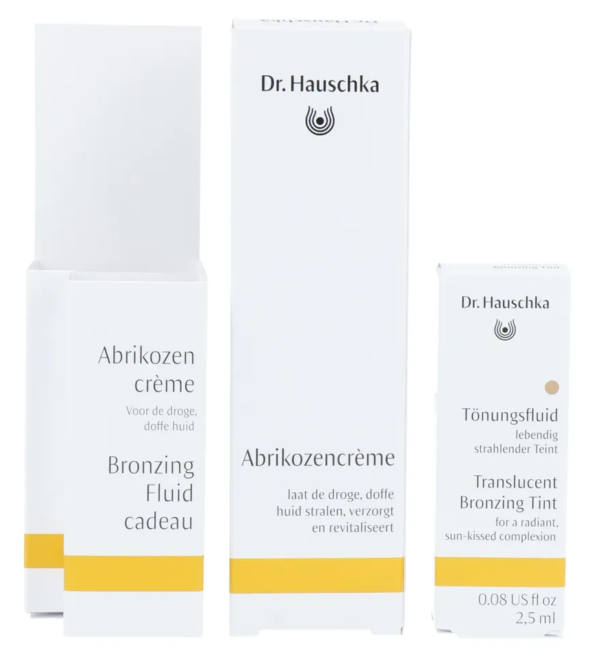 Dr. Hauschka Geschenkset Abrikozencrème & Bronzing Fluid