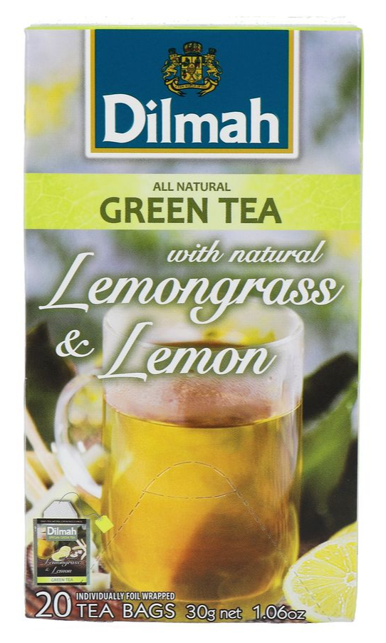 Dilmah Green Tea Lemongrass & Lemon