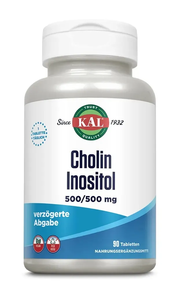 Kal Cholin & Inositol 500mg Tabletten