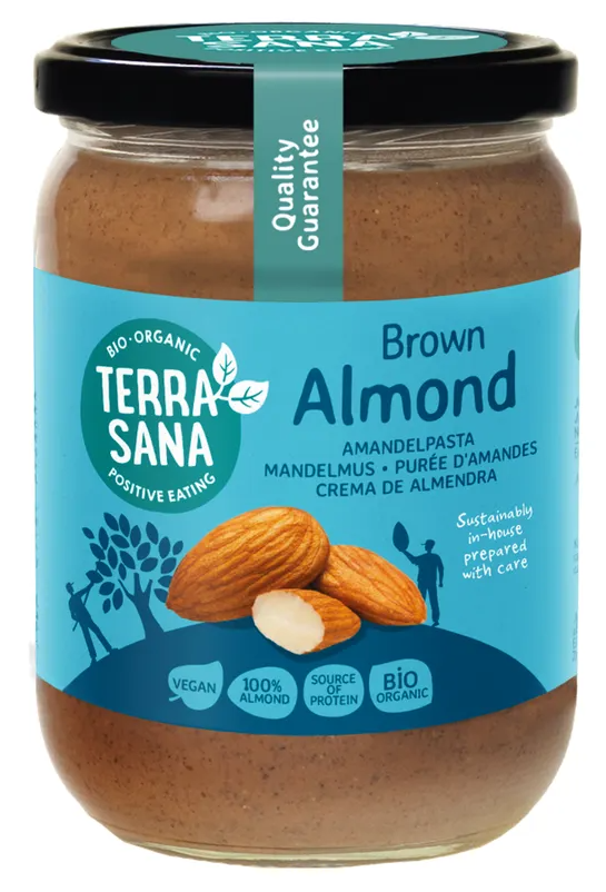 TerraSana Amandelpasta Bruin