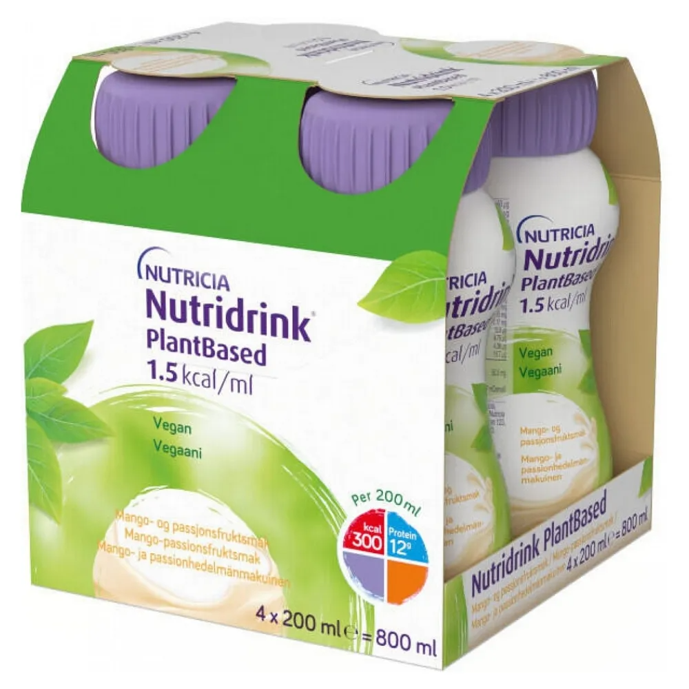 Nutridrink Plantbased Mango Passievrucht