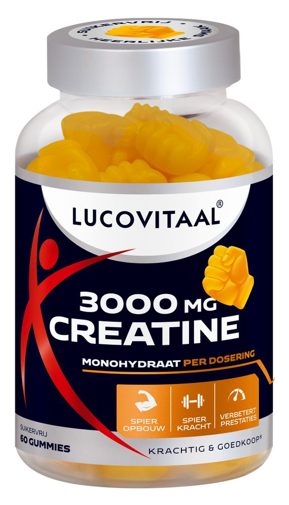Lucovitaal Creatine 3000mg Gummies