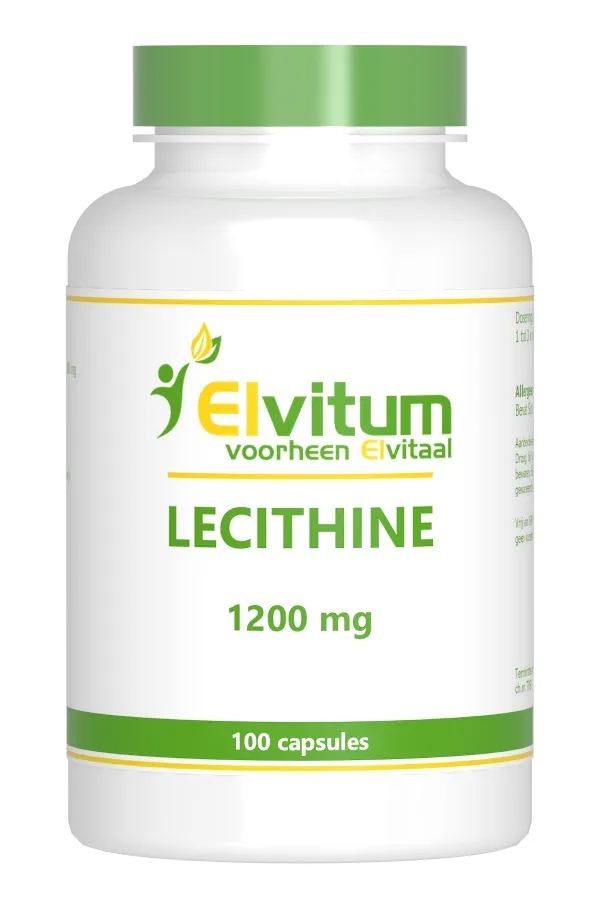 Elvitum Lecithine 1200mg Capsules