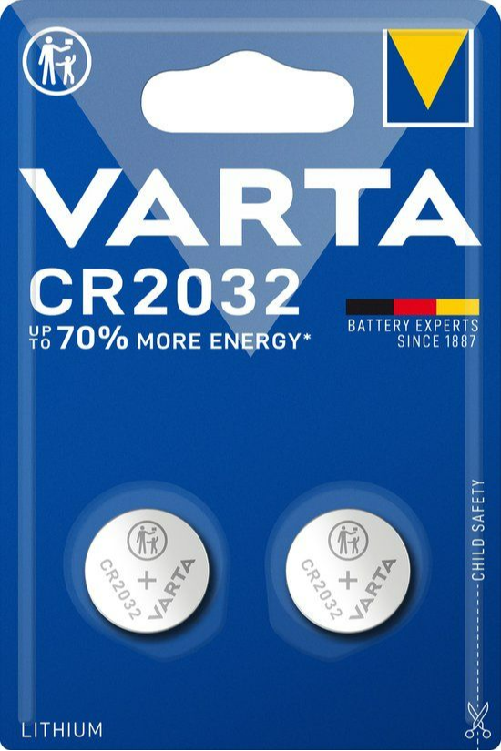 Varta Lithium CR2032 Knoopcel-batterij