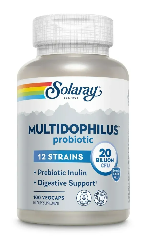 Solaray Multidophilus Probiotic 12 Capsules