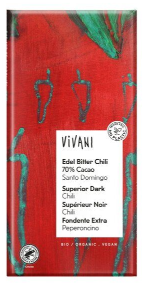 Vivani Edel Bitter Chili 70% Cacao Reep