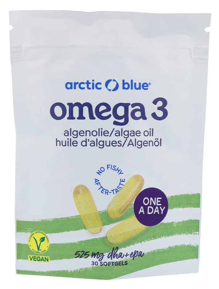 Arctic Blue Omega-3 Algenolie Softgel