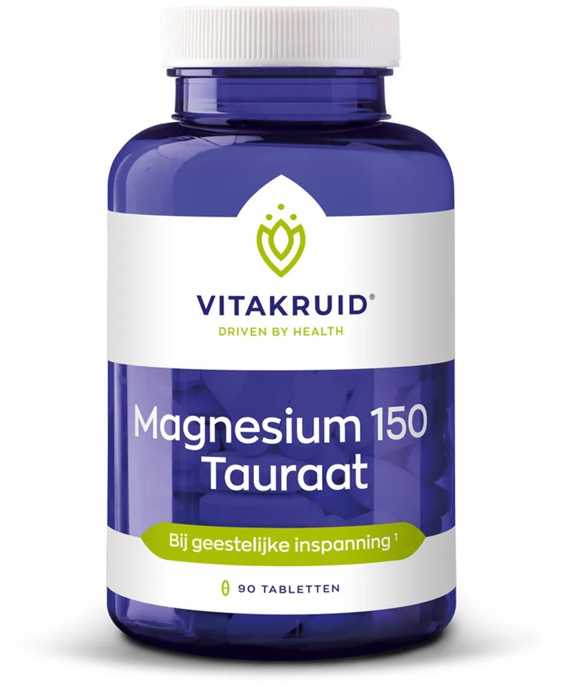 Vitakruid Magnesium 150 Tauraat Tabletten
