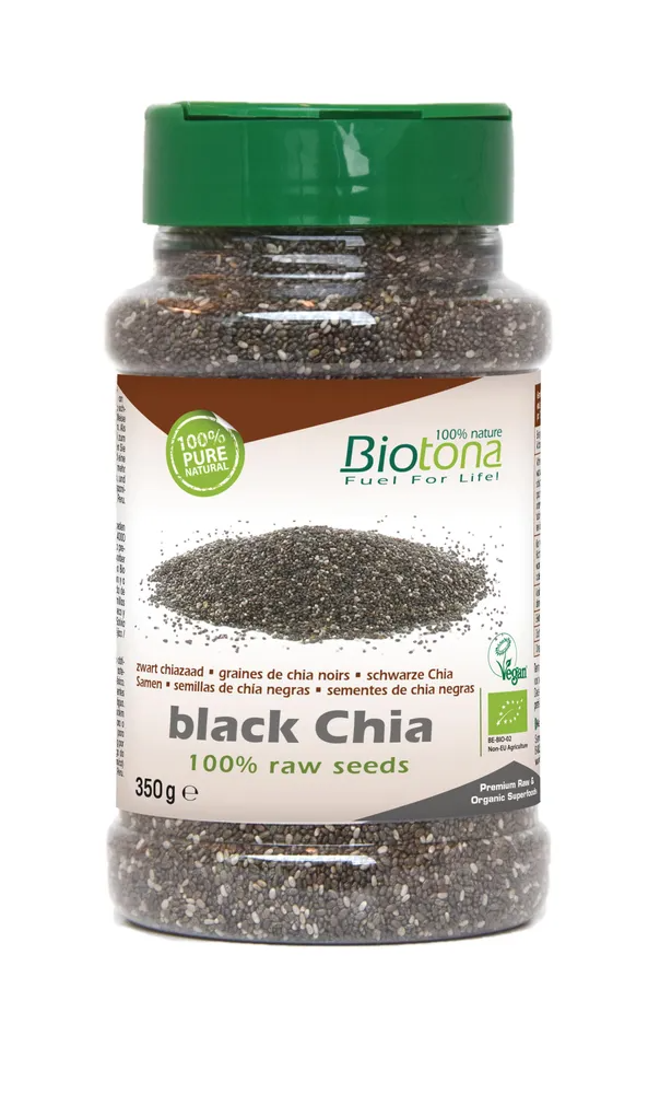 Biotona Black Chia Raw Seeds