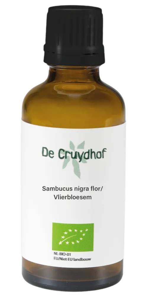 Cruydhof Sambucus Nigra Flor/Vlierbloesem Druppels