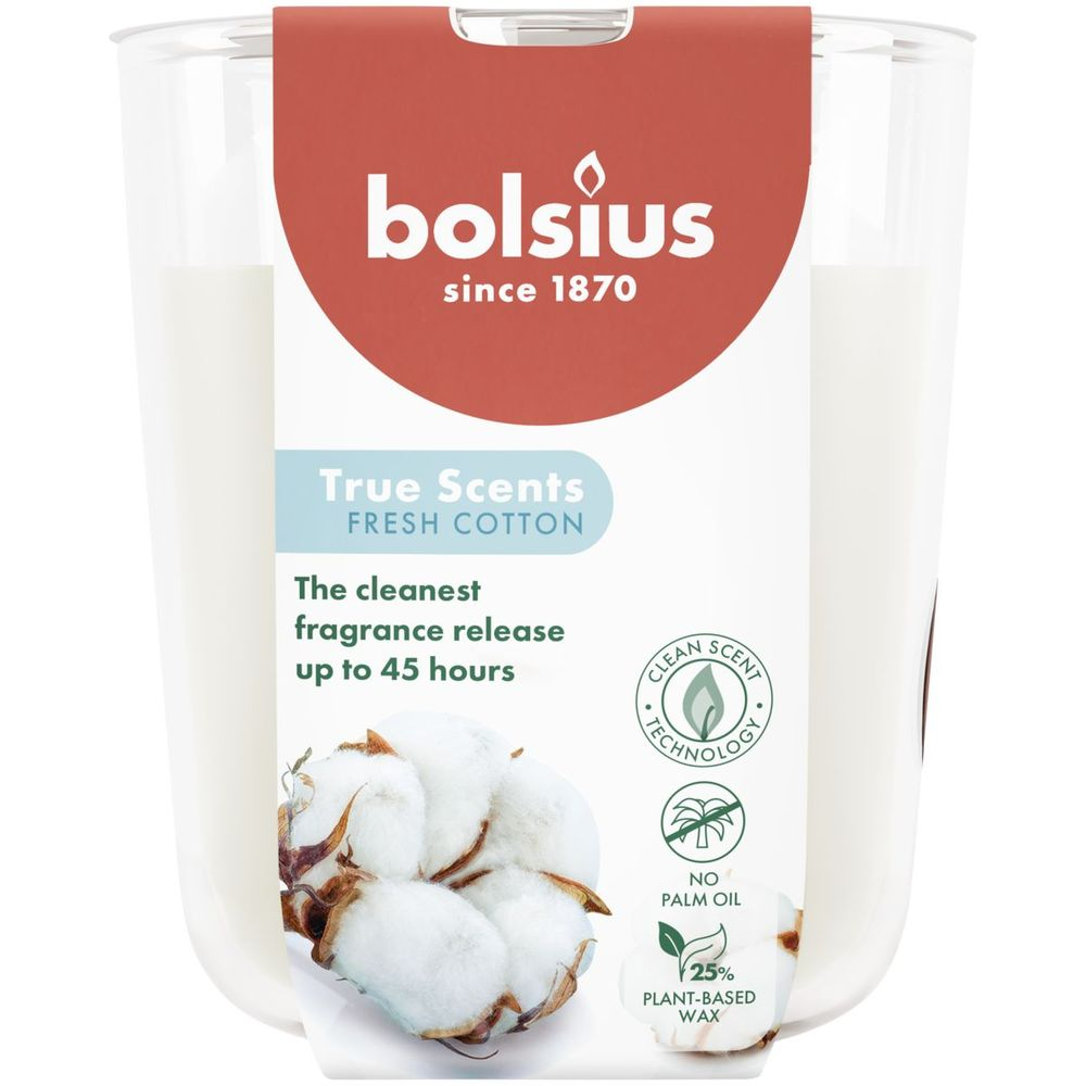Bolsius True Scents Fresh Cotton