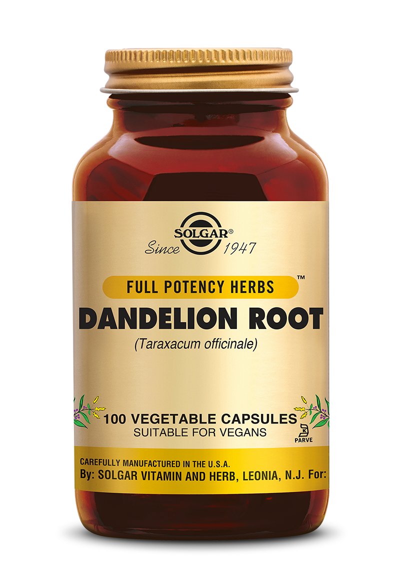 Solgar Dandelion (Paardenbloem) Root Capsules