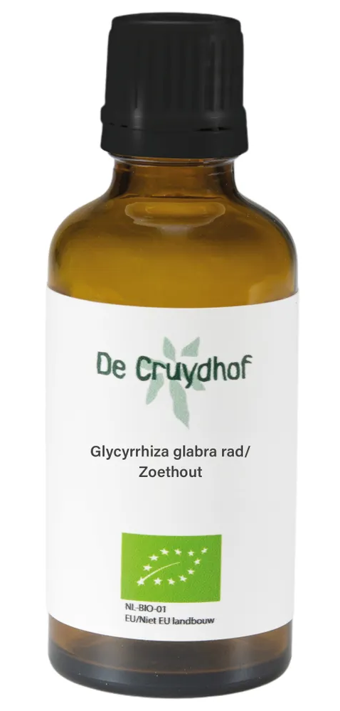 Cruydhof Glycyrrhiza Glabra Rad/Zoethout Druppels