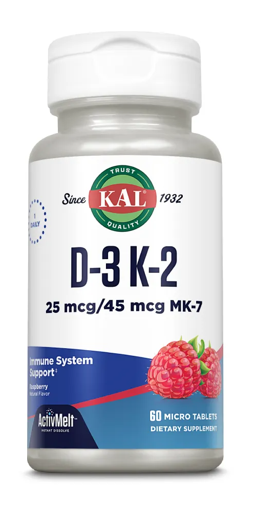 Kal D-3 K-2 25mcg/45mcg Smelttabletten