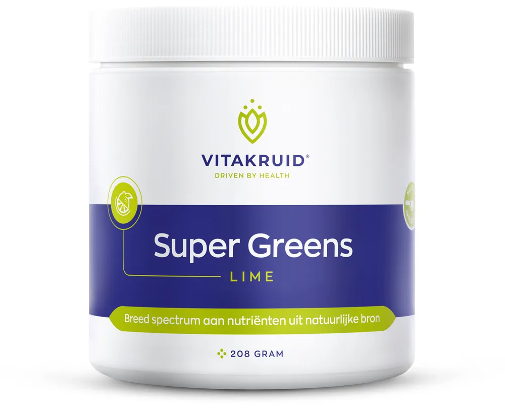 Vitakruid Super Greens Lime Poeder