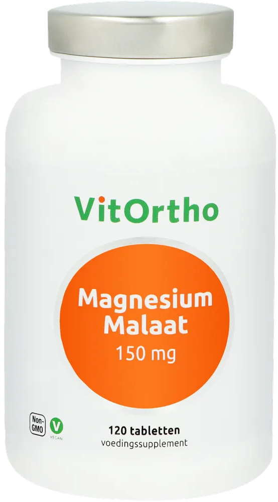 Vitortho Magnesium Malaat 150mg Tabletten