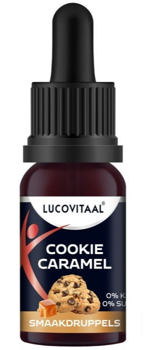 Lucovitaal Smaakdruppels Cookie-Caramel