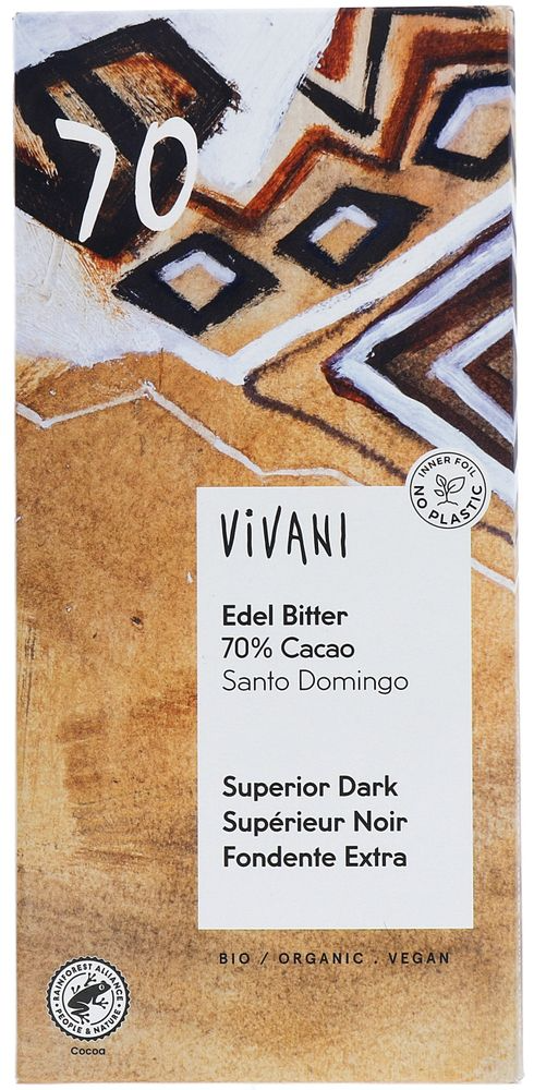 Vivani Edel Bitter 70% Cacao Reep