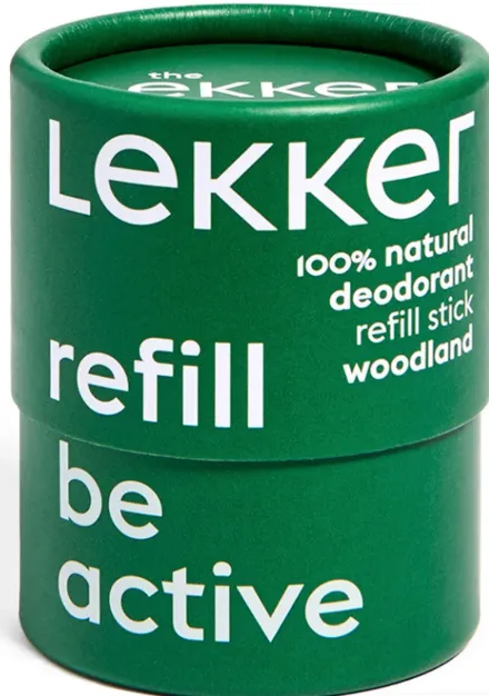 The Lekker Company Deodorant Refill Stick Be Active
