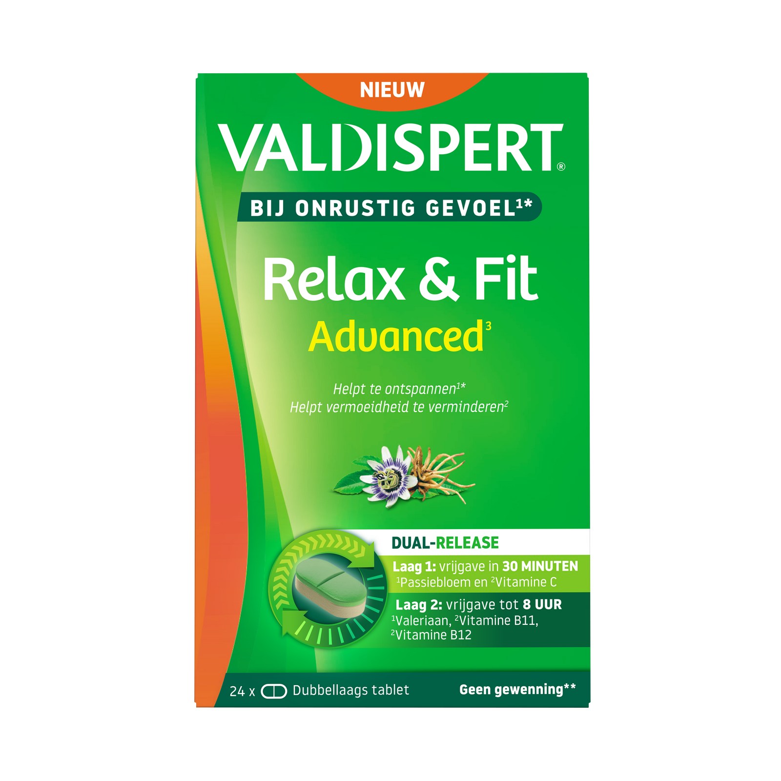 Valdispert Relax & Fit Advanced Tabletten