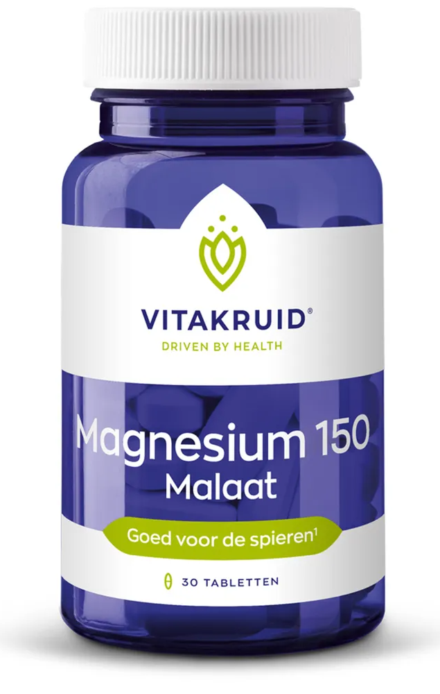 Vitakruid Magnesium 150 Malaat Tabletten