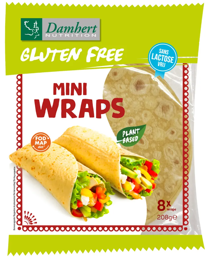 Damhert Mini Wraps Glutenvrij