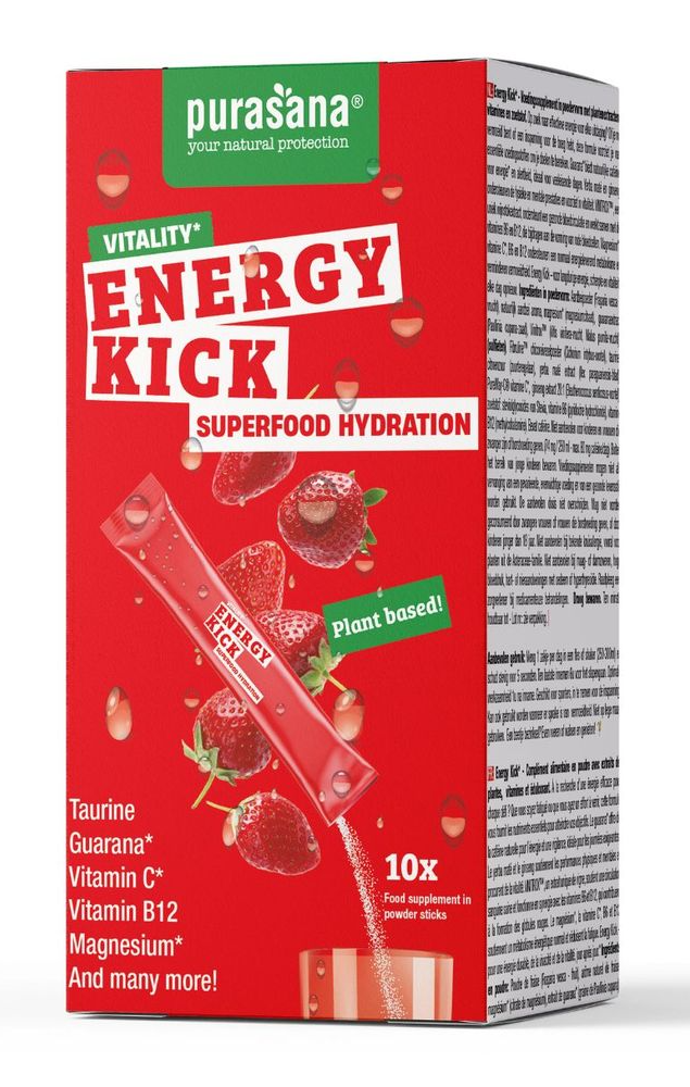 Purasana Energy Kick Superfood Hydration Poeder