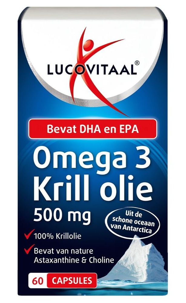 Lucovitaal Omega 3 Krill Olie Capsules