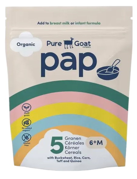 Pure Goat Organic 5-Granen Pap 6+M