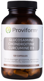 Proviform Glucosamine Chondroitine Curcumine D3 Capsules